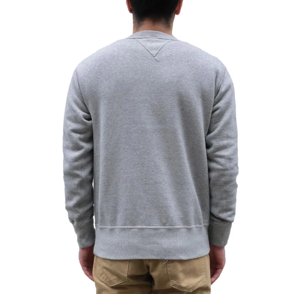 Studio D'Artisan Loopwheel Crewneck Sweatshirt (Gray) sold by Okayama Denim product image thumbnail 2