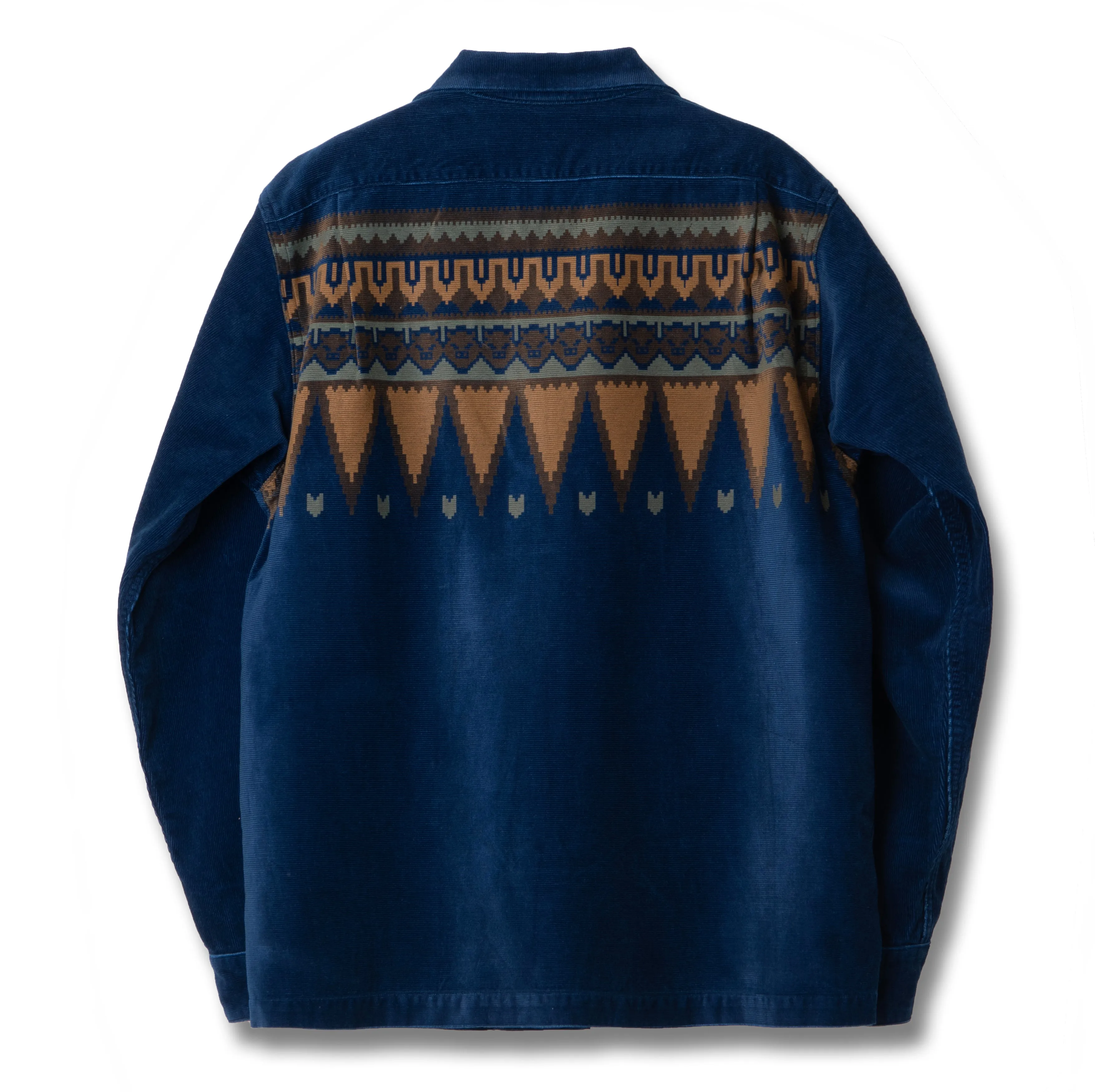Studio D'Artisan Indigo Native Corduroy Shirt sold by Okayama Denim product image thumbnail 2