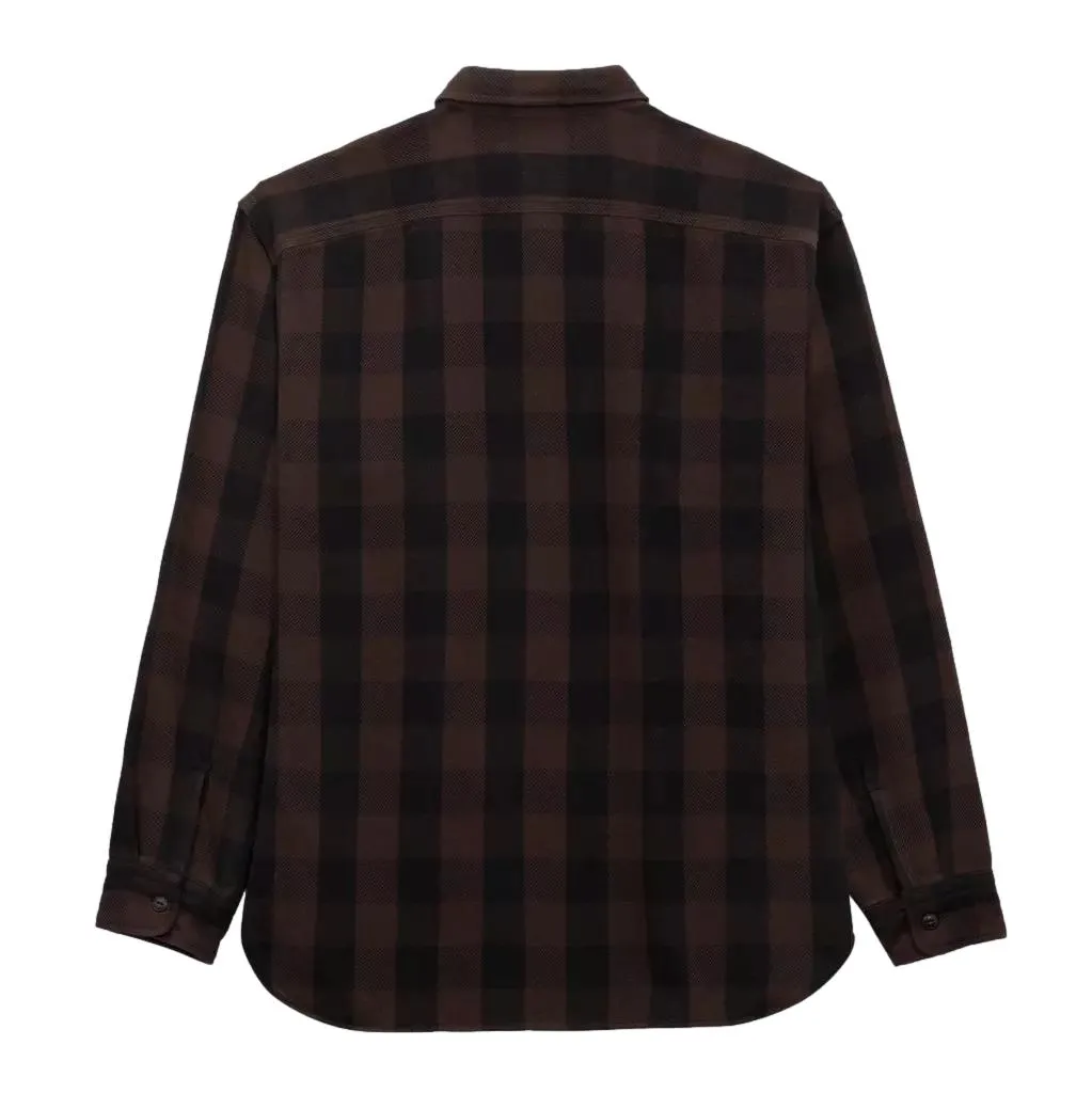 Momotaro Nishiwaki Block Check Flannel Shirt sold by Okayama Denim product image thumbnail 4