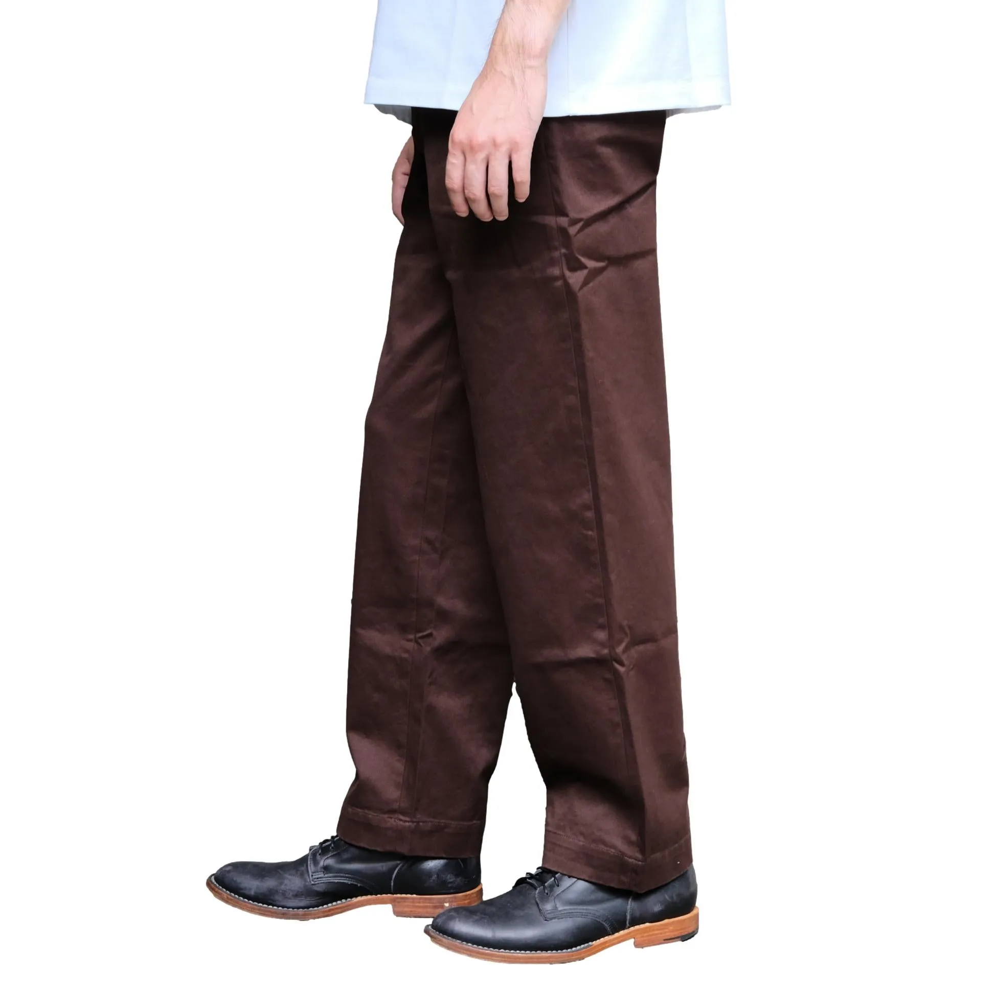Momotaro West Point Trousers (Brown) sold by Okayama Denim product image thumbnail 2