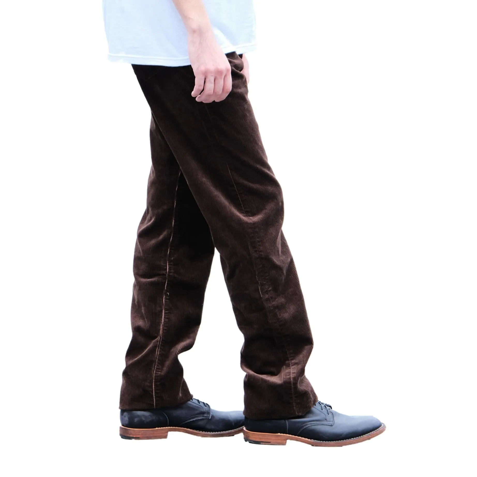 Momotaro Jumbo Corduroy Pants (Brown) sold by Okayama Denim product image thumbnail 4