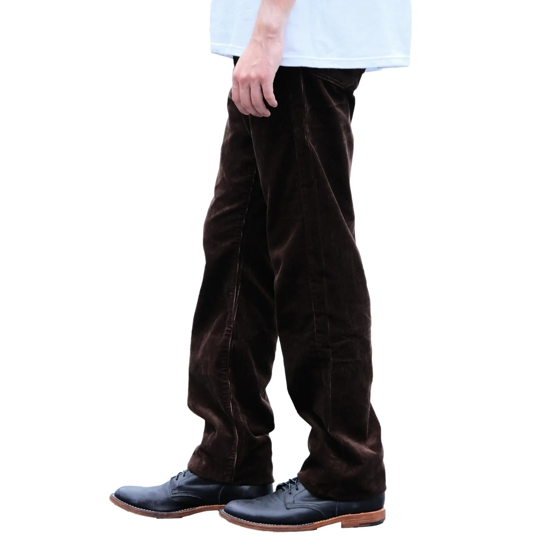 Momotaro Jumbo Corduroy Pants (Brown) sold by Okayama Denim product image thumbnail 2