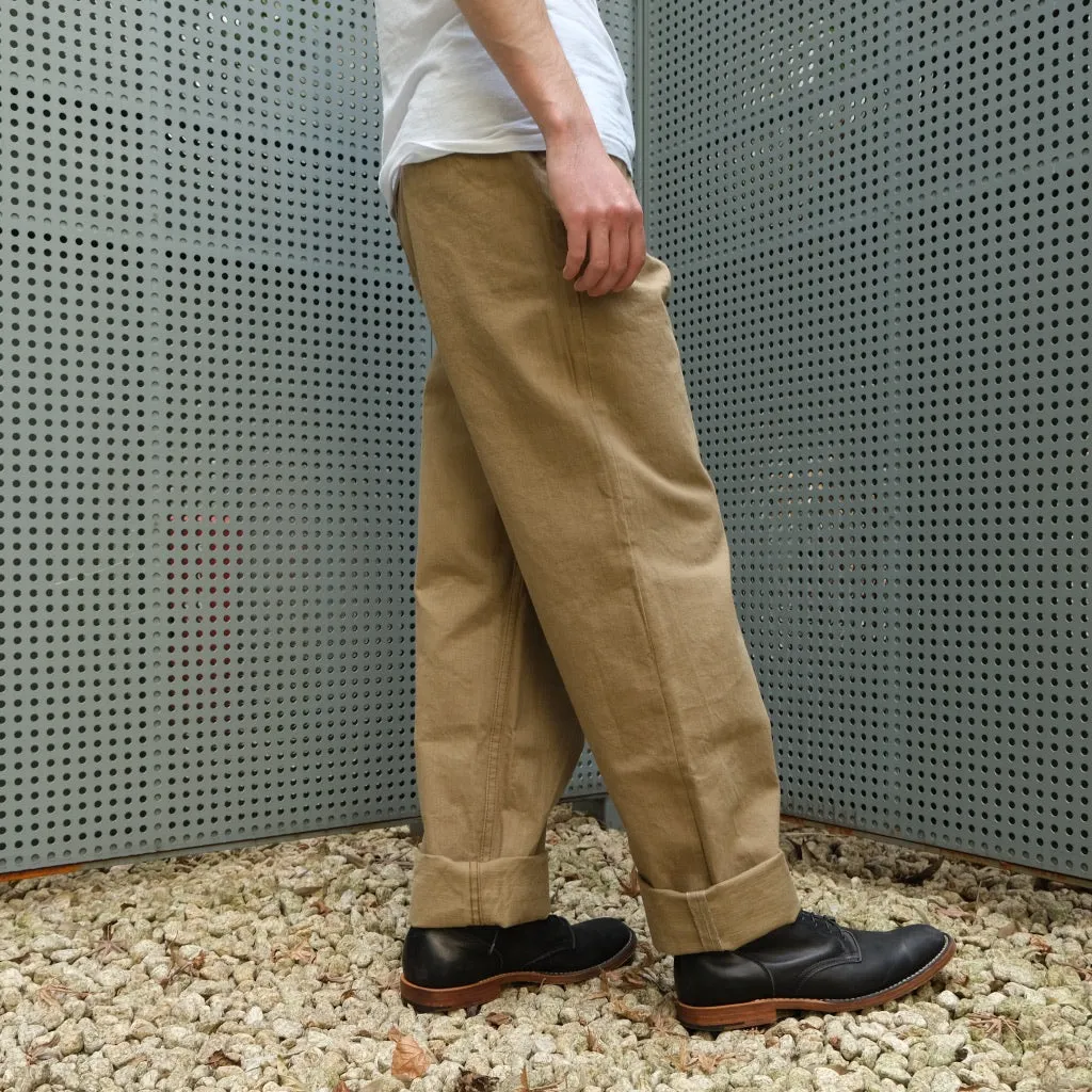 Samurai Jeans SJ48CP 15oz. Heavy Chino Pants (Wide Straight) sold by Okayama Denim product image thumbnail 4