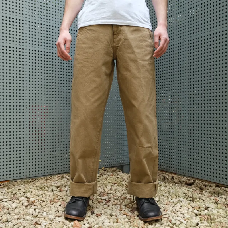 Samurai Jeans SJ48CP 15oz. Heavy Chino Pants (Wide Straight) made by Samurai Jeans