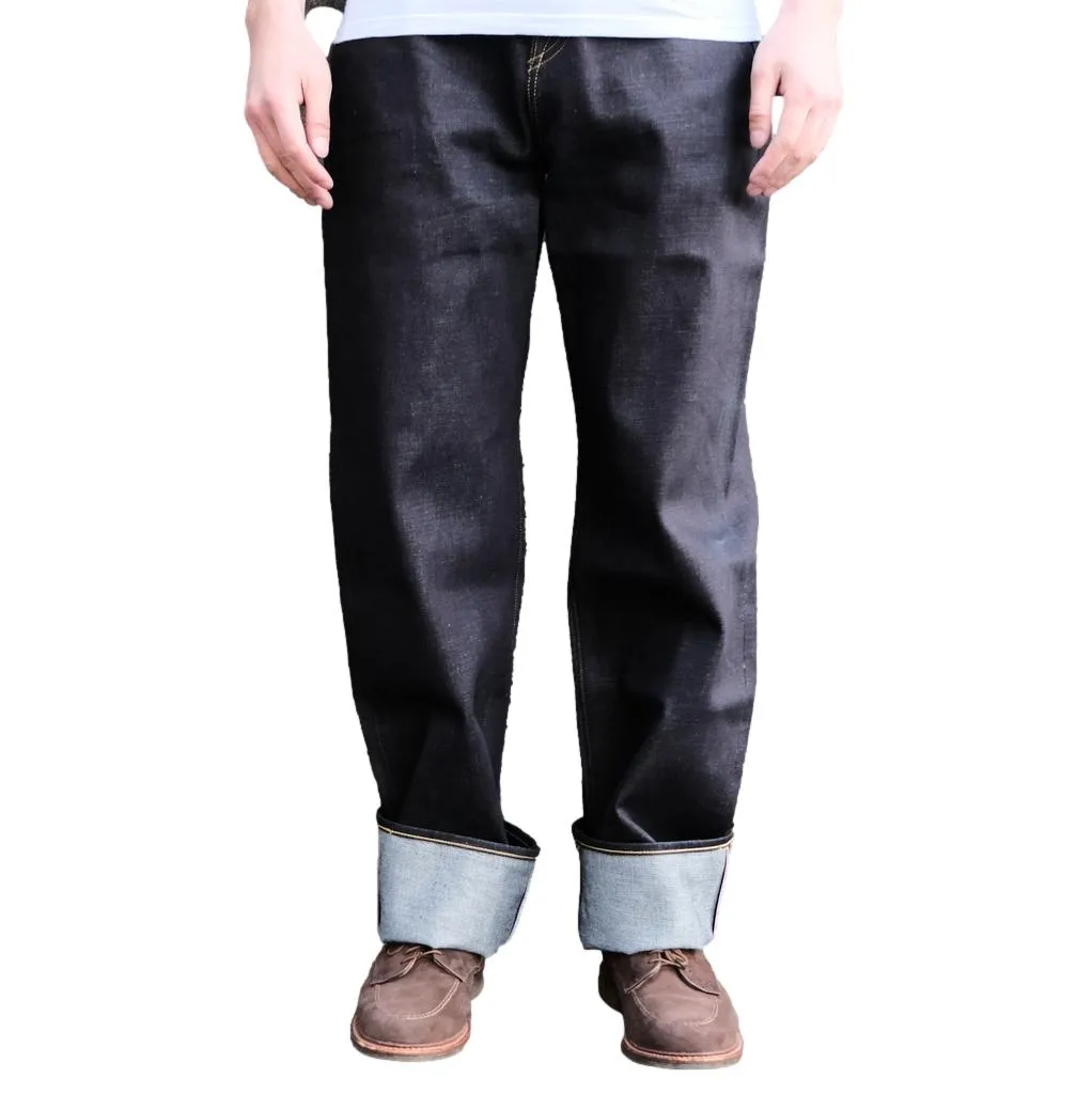 Momotaro "Tokuno Blue" Selvedge Jeans (Wide Straight) sold by Okayama Denim
