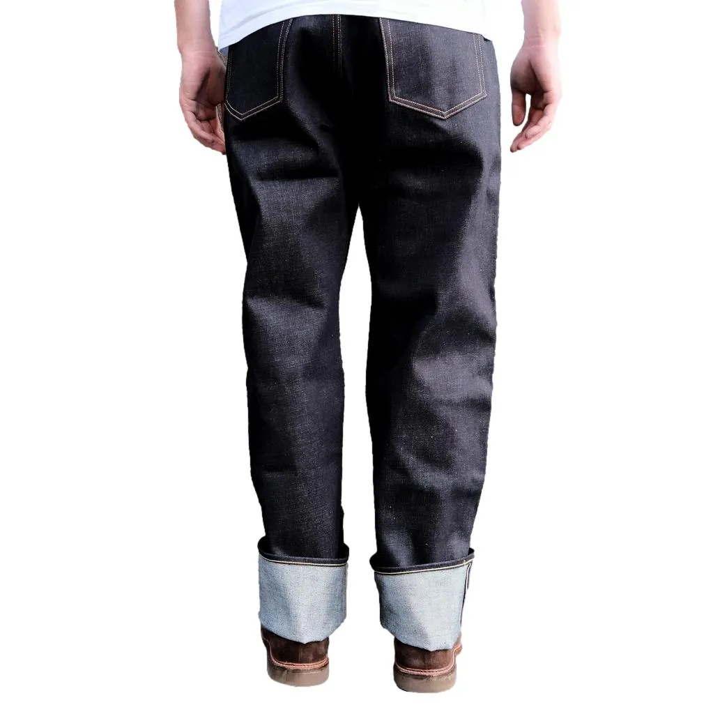 Momotaro "Tokuno Blue" Selvedge Jeans (Wide Straight) sold by Okayama Denim product image thumbnail 3