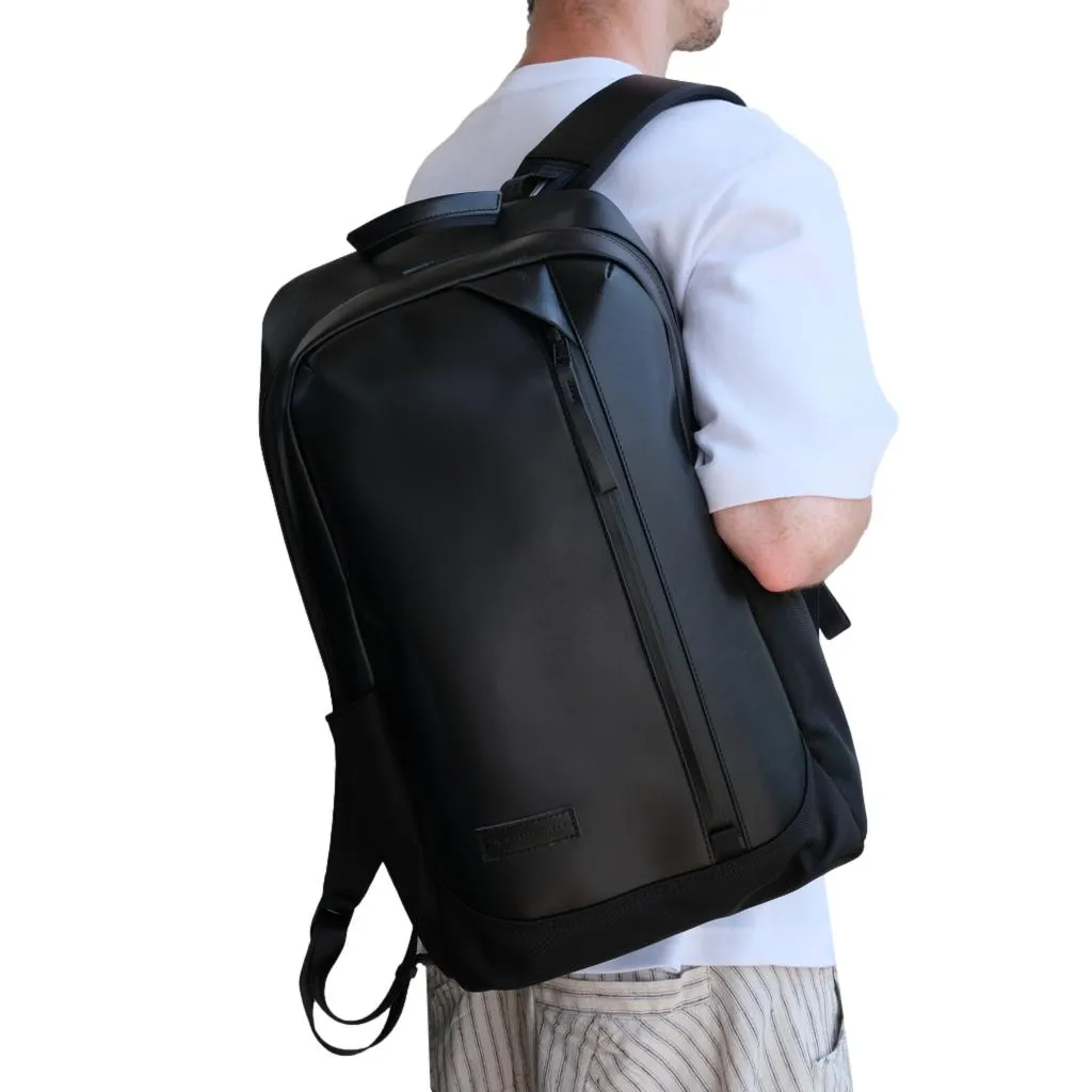 Master-piece "Slick" Leather Backpack sold by Okayama Denim