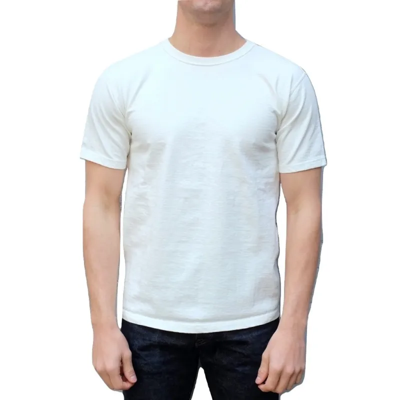 Studio D'Artisan 9913 Loopwheel Tee (White) made by Studio D'Artisan