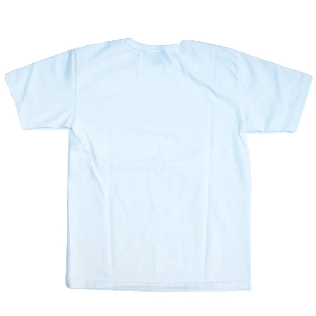 Studio D'Artisan 9913 Loopwheel Tee (White) sold by Okayama Denim product image thumbnail 4