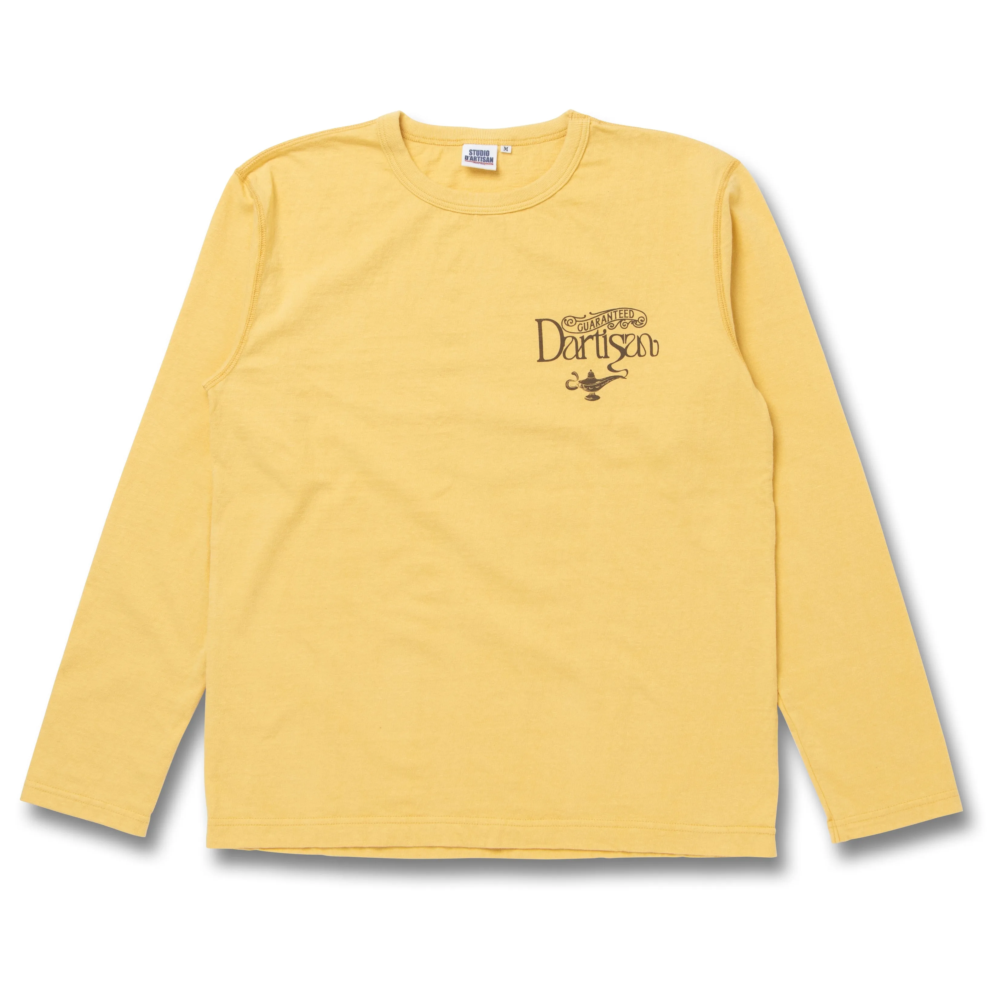 Studio D'Artisan "Genie Denim" Logo Print L/S Tee sold by Okayama Denim product image thumbnail 3