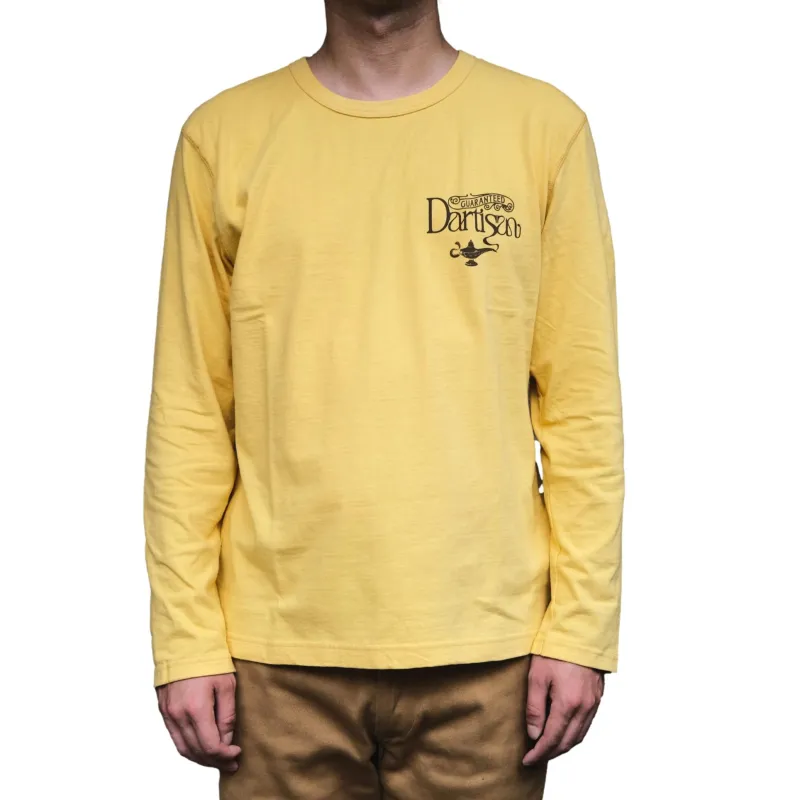 Studio D'Artisan "Genie Denim" Logo Print L/S Tee made by Studio D'Artisan