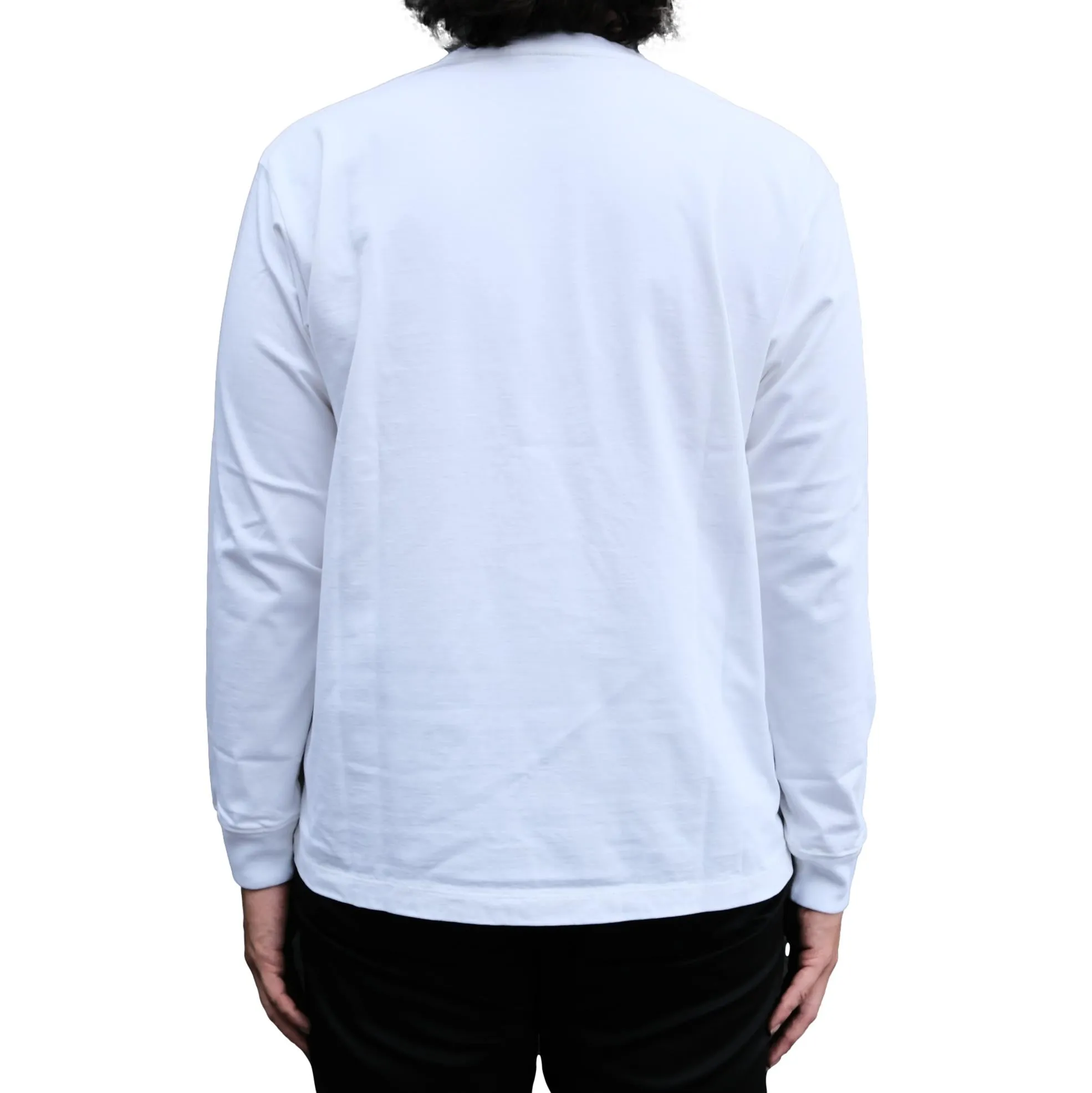 Momotaro Suvin Gold GTB L/S Tee (White) sold by Okayama Denim product image thumbnail 2
