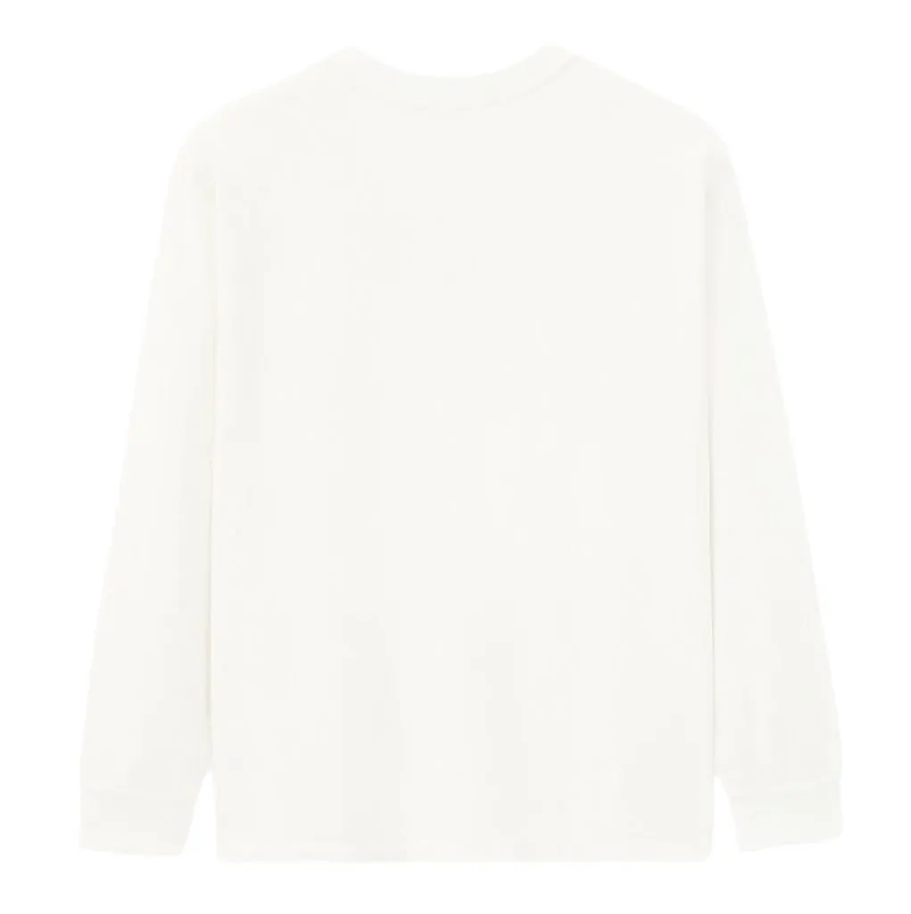 Momotaro Suvin Gold GTB L/S Tee (White) sold by Okayama Denim product image thumbnail 4
