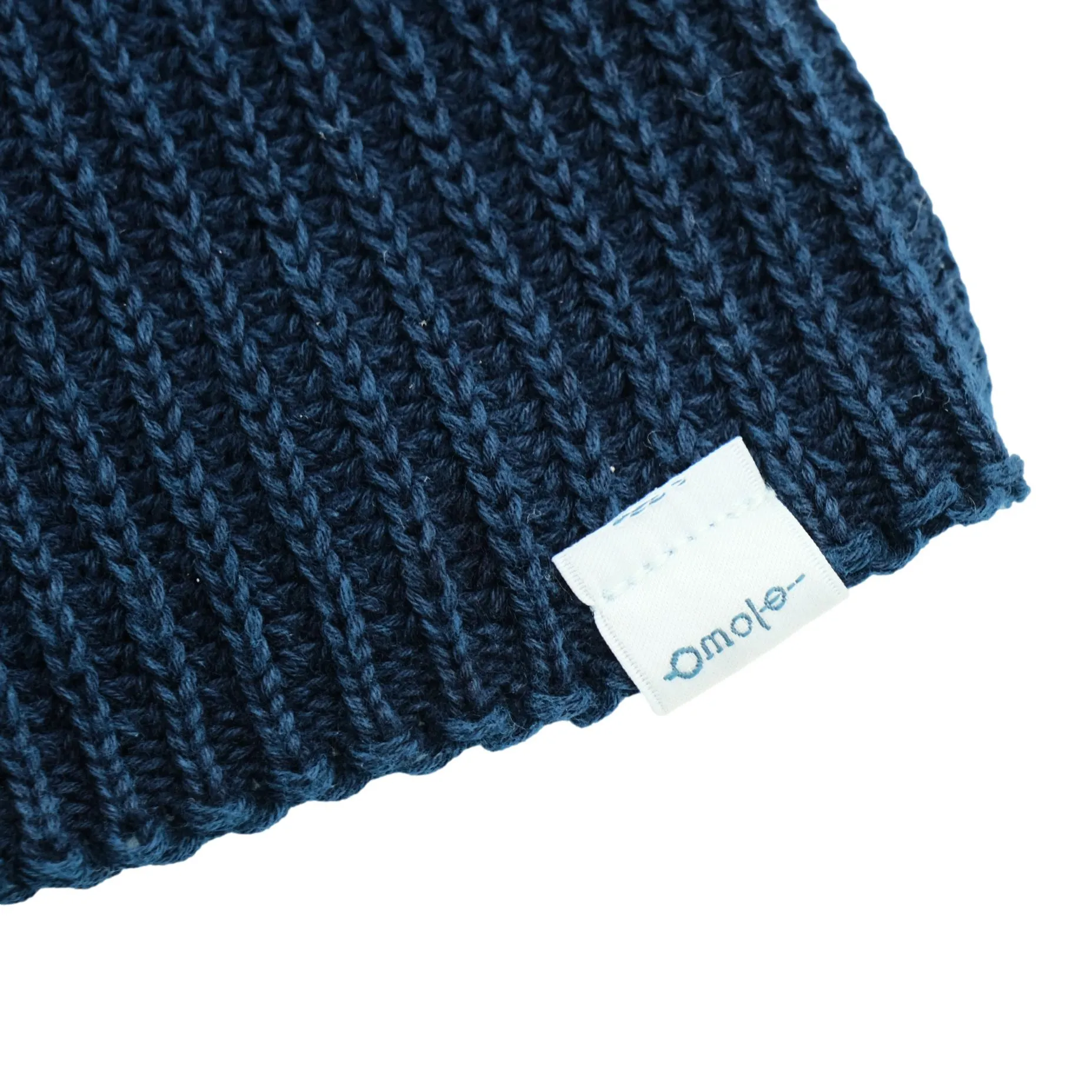 Omoto Denim Indigo Knit Beanie sold by Okayama Denim product image thumbnail 3