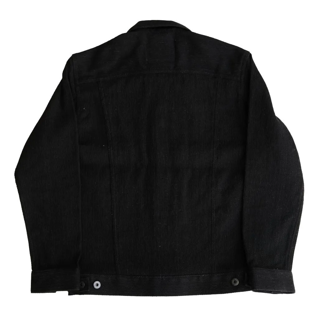Japan Blue Black Sashiko Type 2 Jacket sold by Okayama Denim product image thumbnail 4