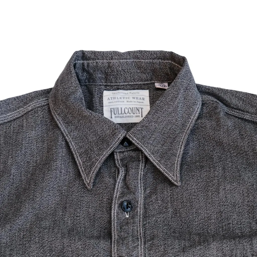 Fullcount Covert Twill Selvedge Chambray Work Shirt sold by Okayama Denim product image thumbnail 5