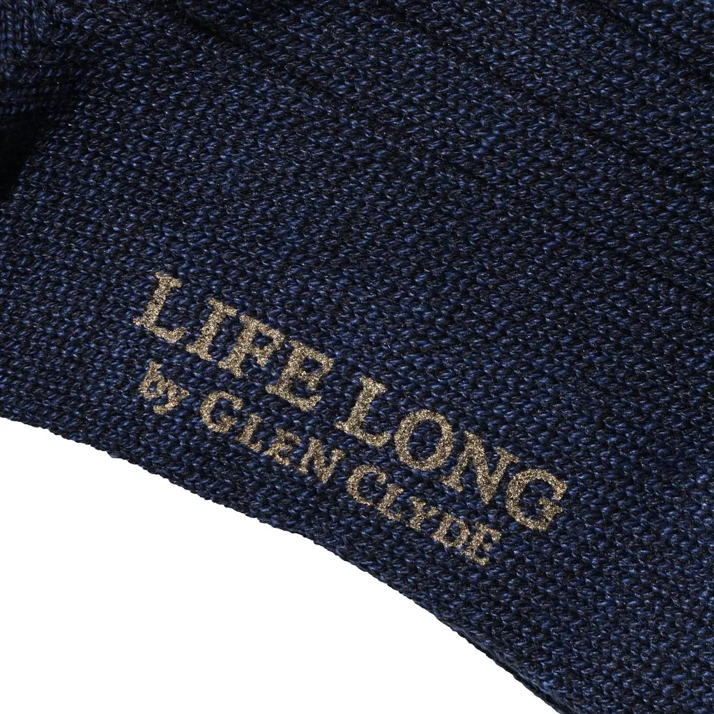 Chup Socks TS-1 "Life Long" (Indigo) sold by Okayama Denim product image thumbnail 4