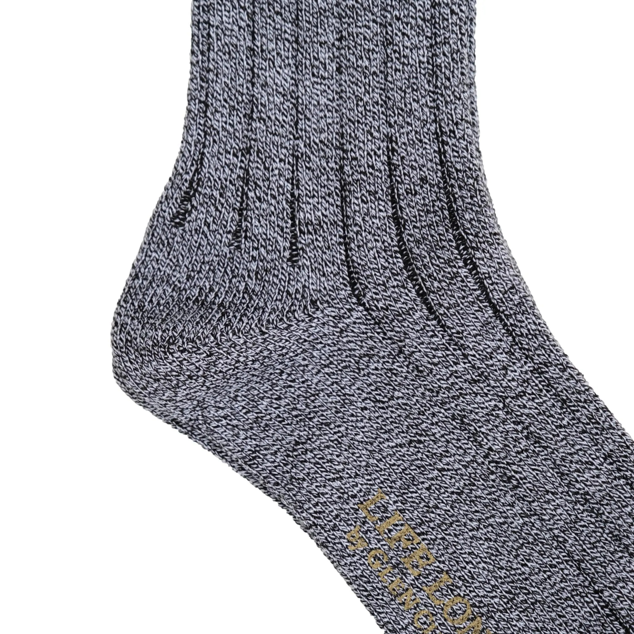 Chup Socks TS-1 "Life Long" (Black Mix) sold by Okayama Denim product image thumbnail 4