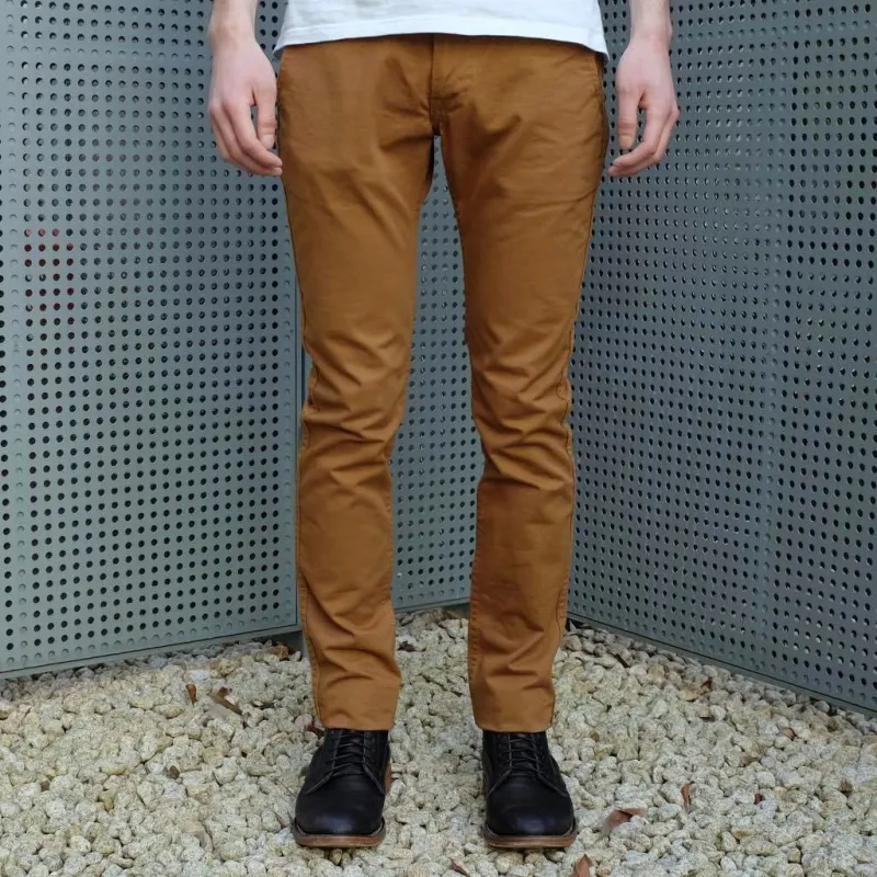 Pure Blue Japan Chino Pants (Camel) made by Pure Blue Japan