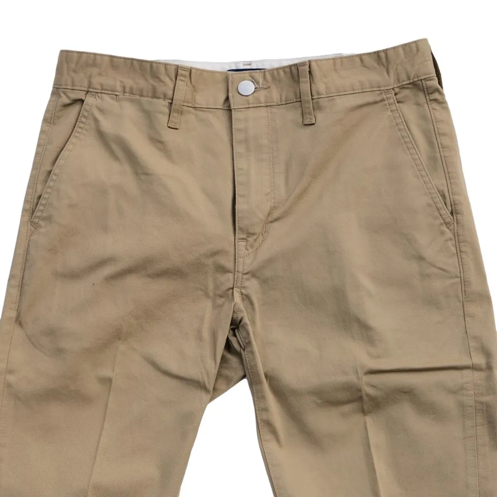 Japan Blue Slim Fit Stretch Trousers (Beige) sold by Okayama Denim product image thumbnail 5