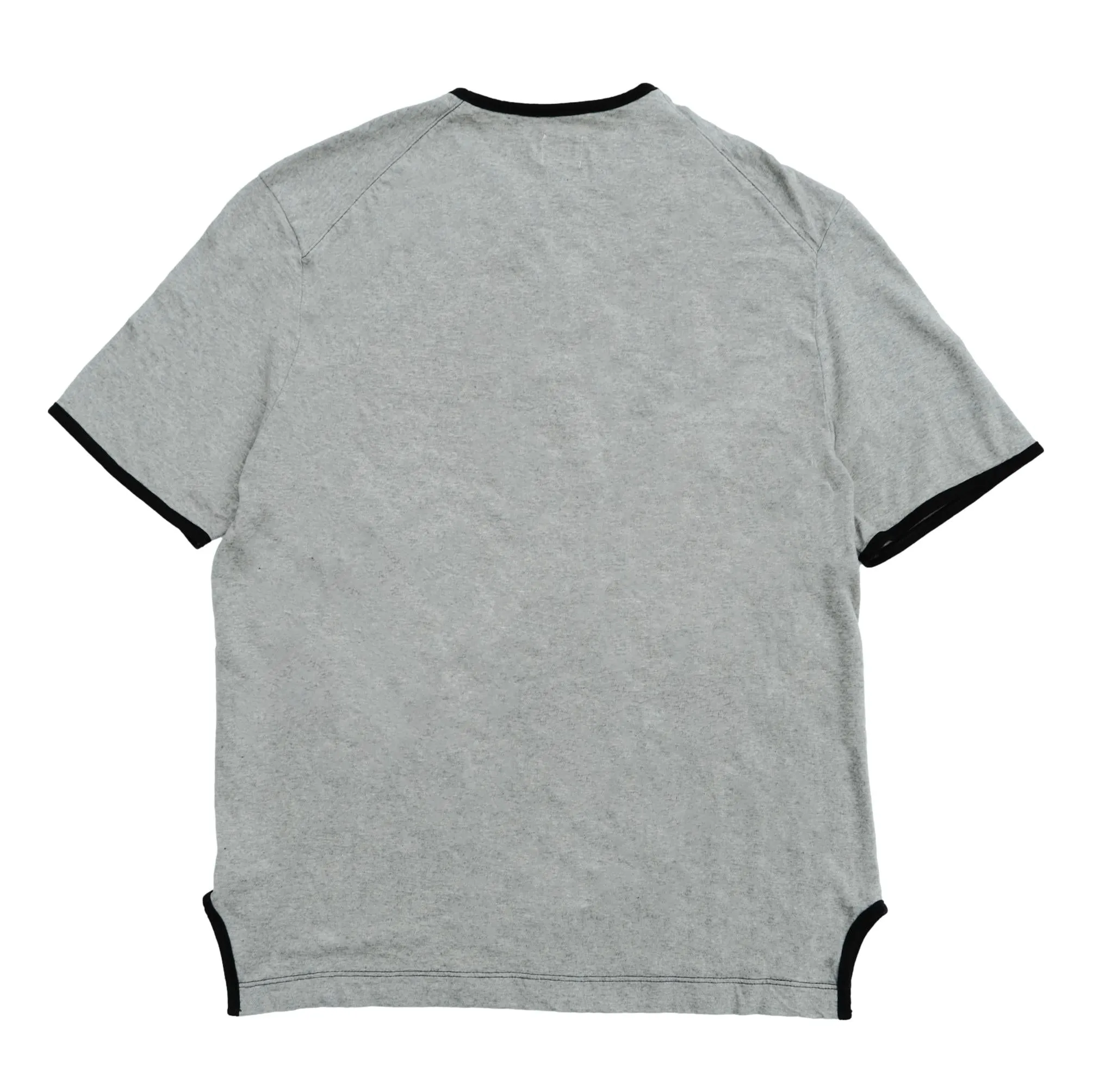 Loop & Weft Recycled Supima Cotton Henley (2-Tone Gray) sold by Okayama Denim product image thumbnail 4