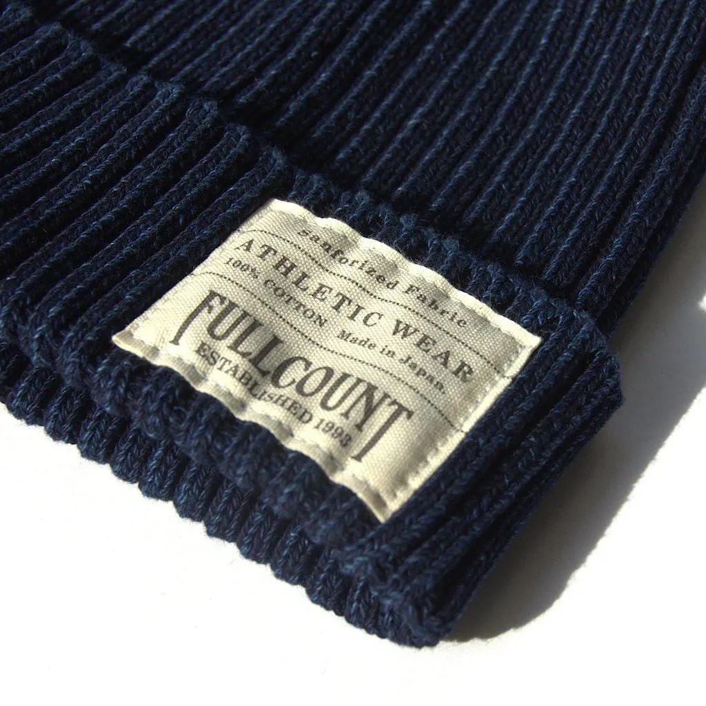 Fullcount Indigo Dyed Beanie sold by Okayama Denim product image thumbnail 3