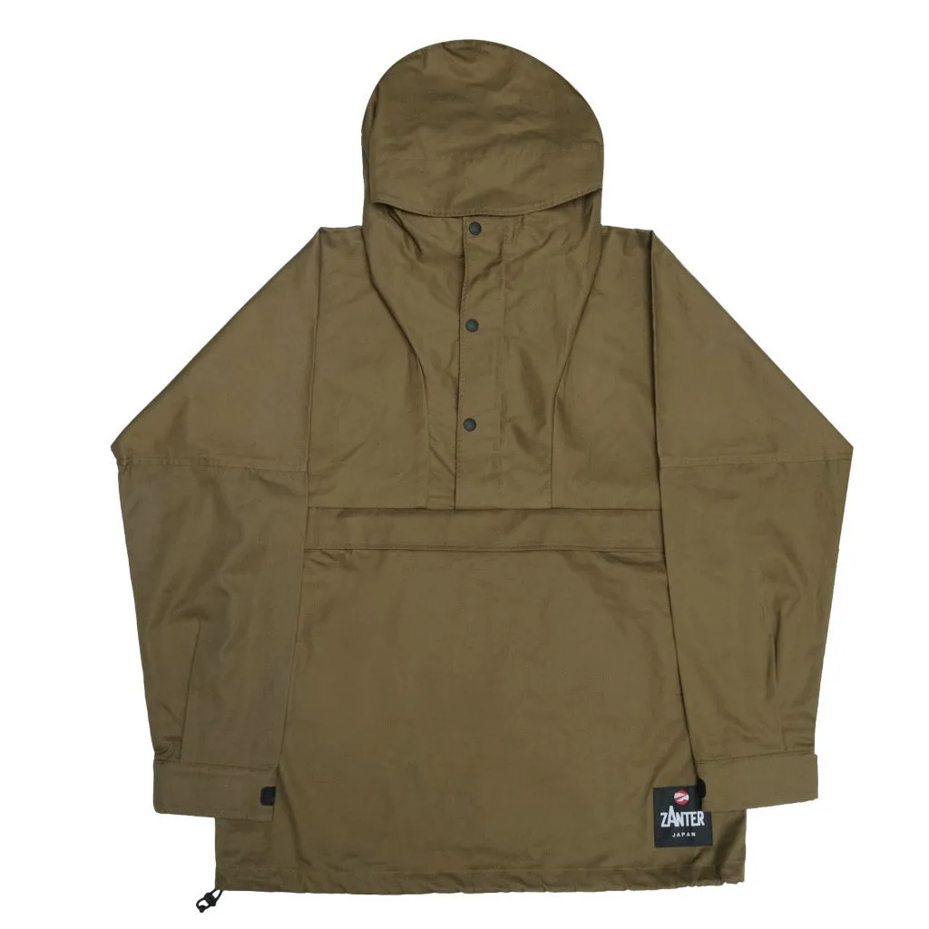 Zanter Manaslu Pullover Jacket (Khaki) sold by Okayama Denim product image thumbnail 4