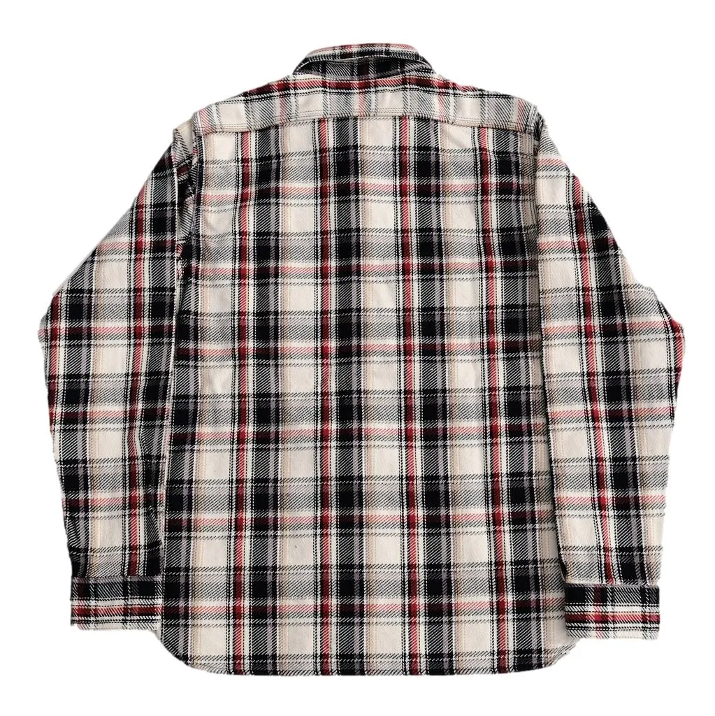 OD+SJ "Koten" Heavyweight Rope Dyed Indigo Flannel Shirt sold by Okayama Denim product image thumbnail 5