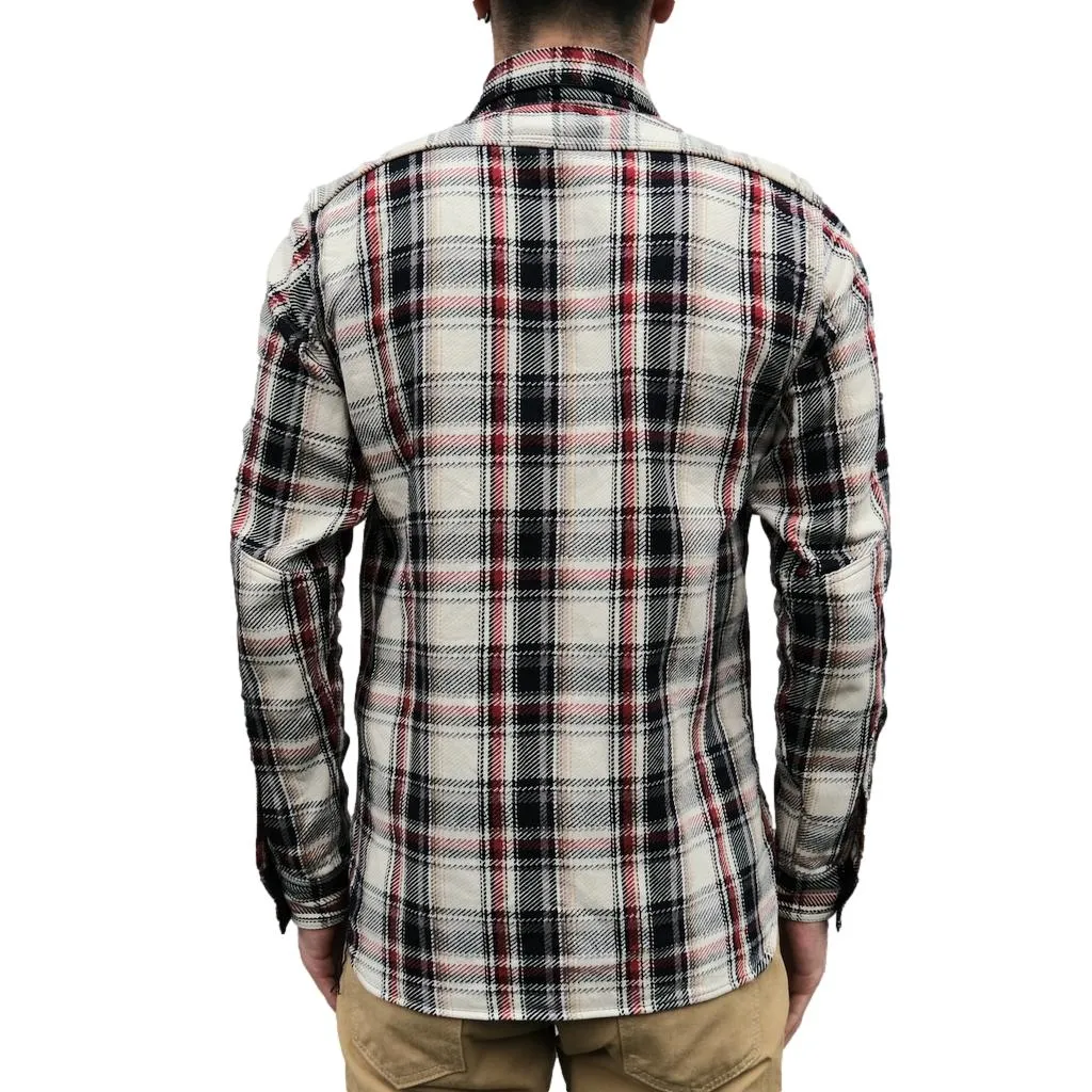 OD+SJ "Koten" Heavyweight Rope Dyed Indigo Flannel Shirt sold by Okayama Denim product image thumbnail 3