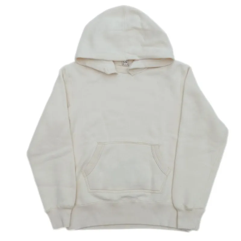Loop & Weft Super Fluffy Knit After Hood Sweatshirt (Antique Ivory) made by Loop & Weft