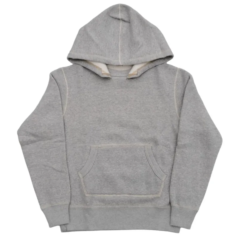 Loop & Weft Super Fluffy Knit After Hood Sweatshirt (Gray) made by Loop & Weft