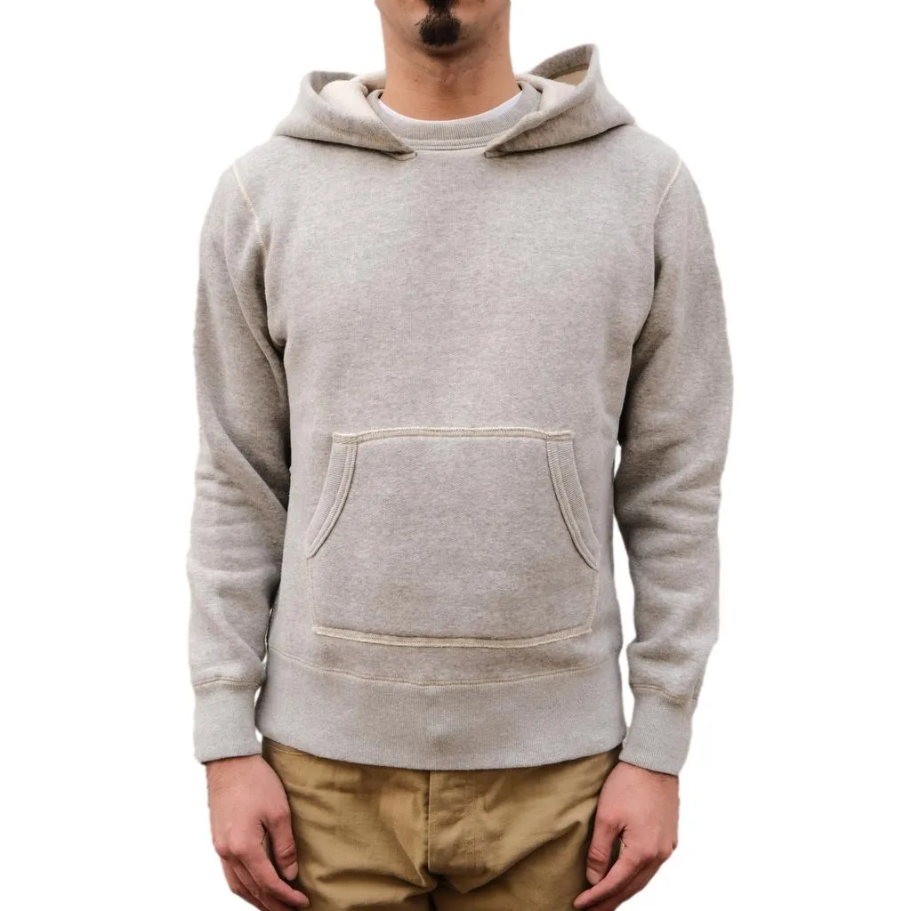 Loop & Weft Super Fluffy Knit After Hood Sweatshirt (Gray) sold by Okayama Denim product image thumbnail 3