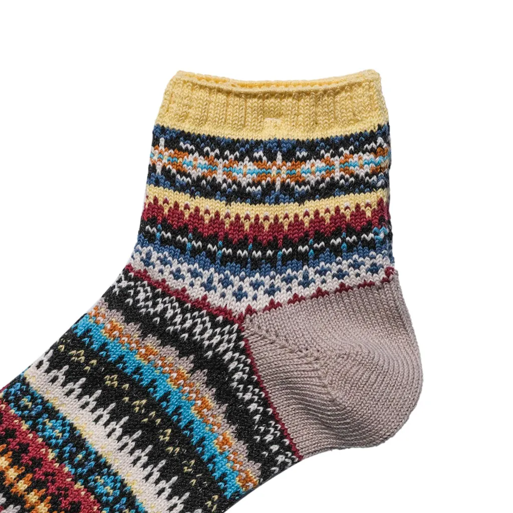 Chup Socks Lake Side (Lemon Yellow) sold by Okayama Denim product image thumbnail 2