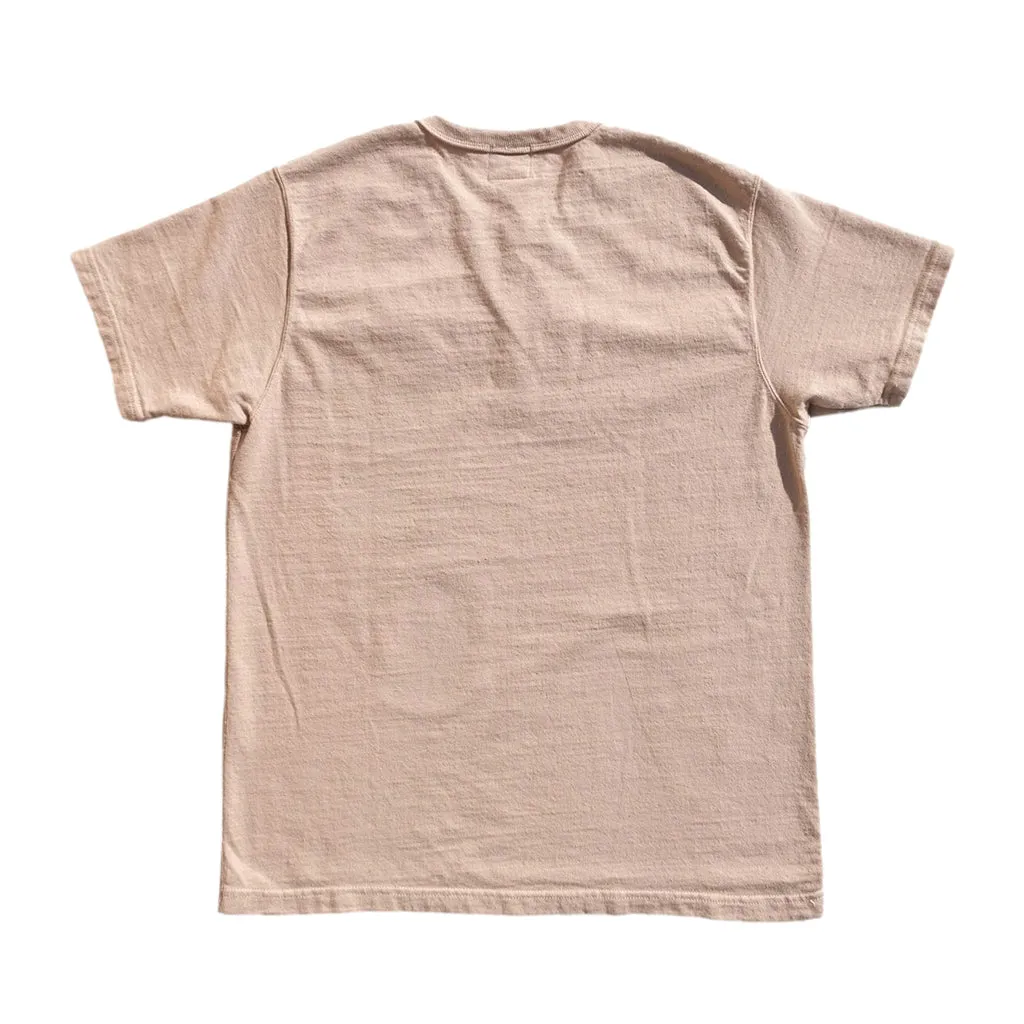 Samurai Jeans SJST-SC02 Organic Cotton Henley (Light Chestnut) sold by Okayama Denim product image thumbnail 4