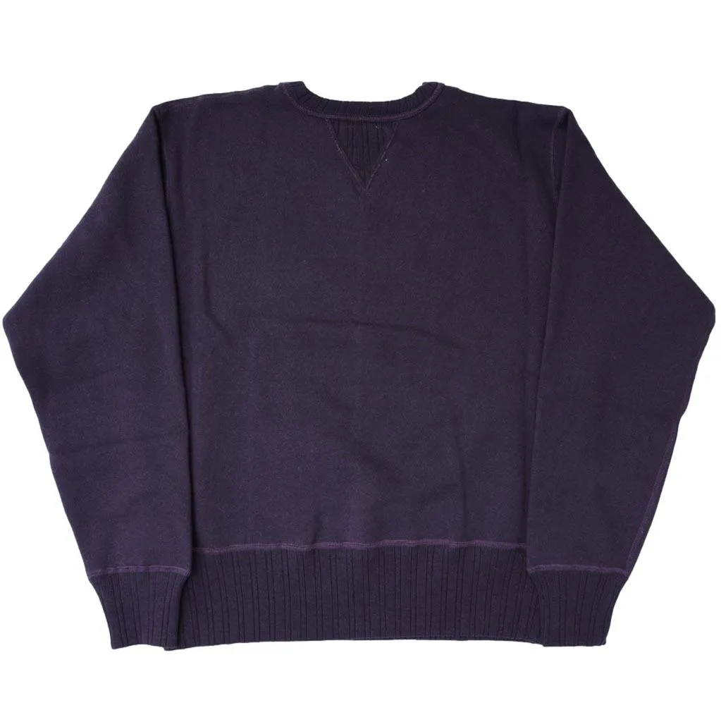 Fullcount Zimbabwean "Mother Cotton" Crewneck Sweatshirt (Navy) sold by Okayama Denim product image thumbnail 3