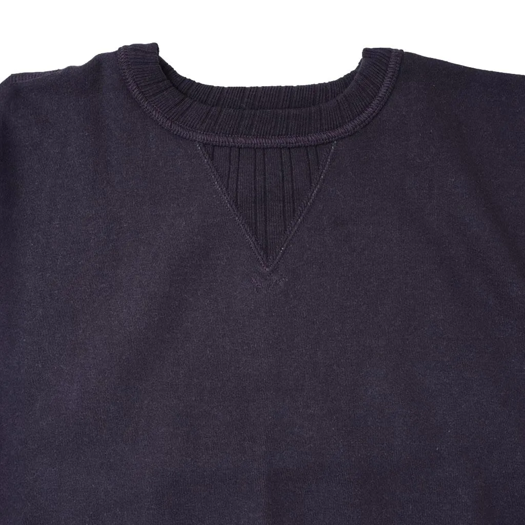 Fullcount Zimbabwean "Mother Cotton" Crewneck Sweatshirt (Navy) sold by Okayama Denim product image thumbnail 5