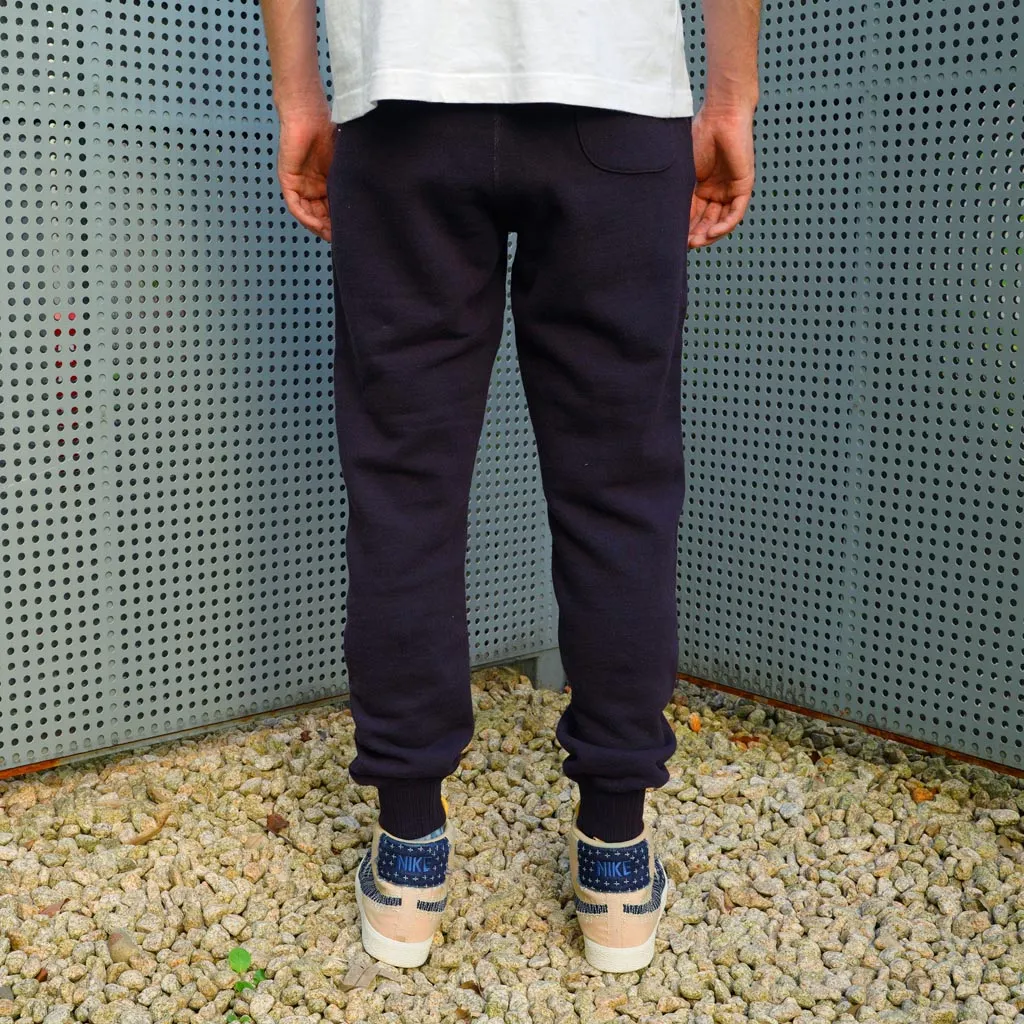 Fullcount Zimbabwean "Mother Cotton" Sweatpants (Navy) sold by Okayama Denim product image thumbnail 3