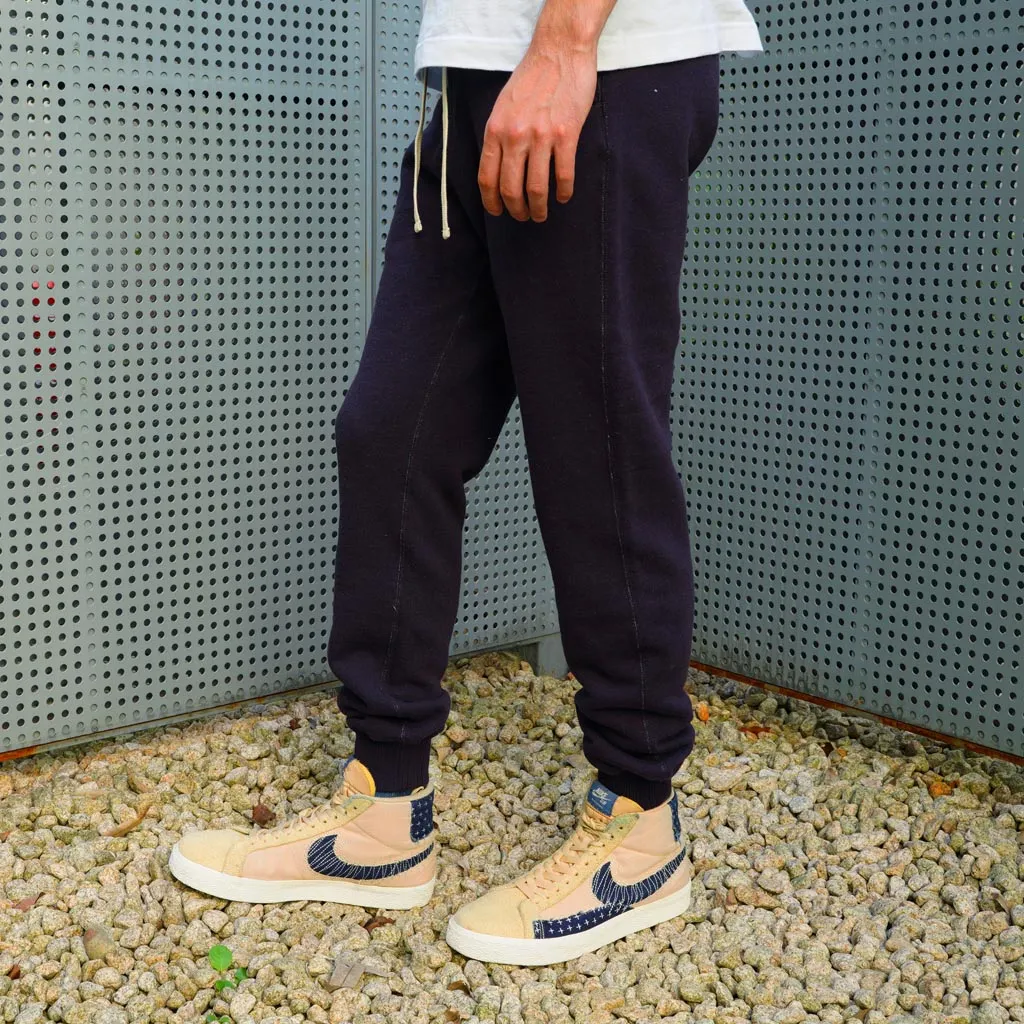 Fullcount Zimbabwean "Mother Cotton" Sweatpants (Navy) sold by Okayama Denim product image thumbnail 2