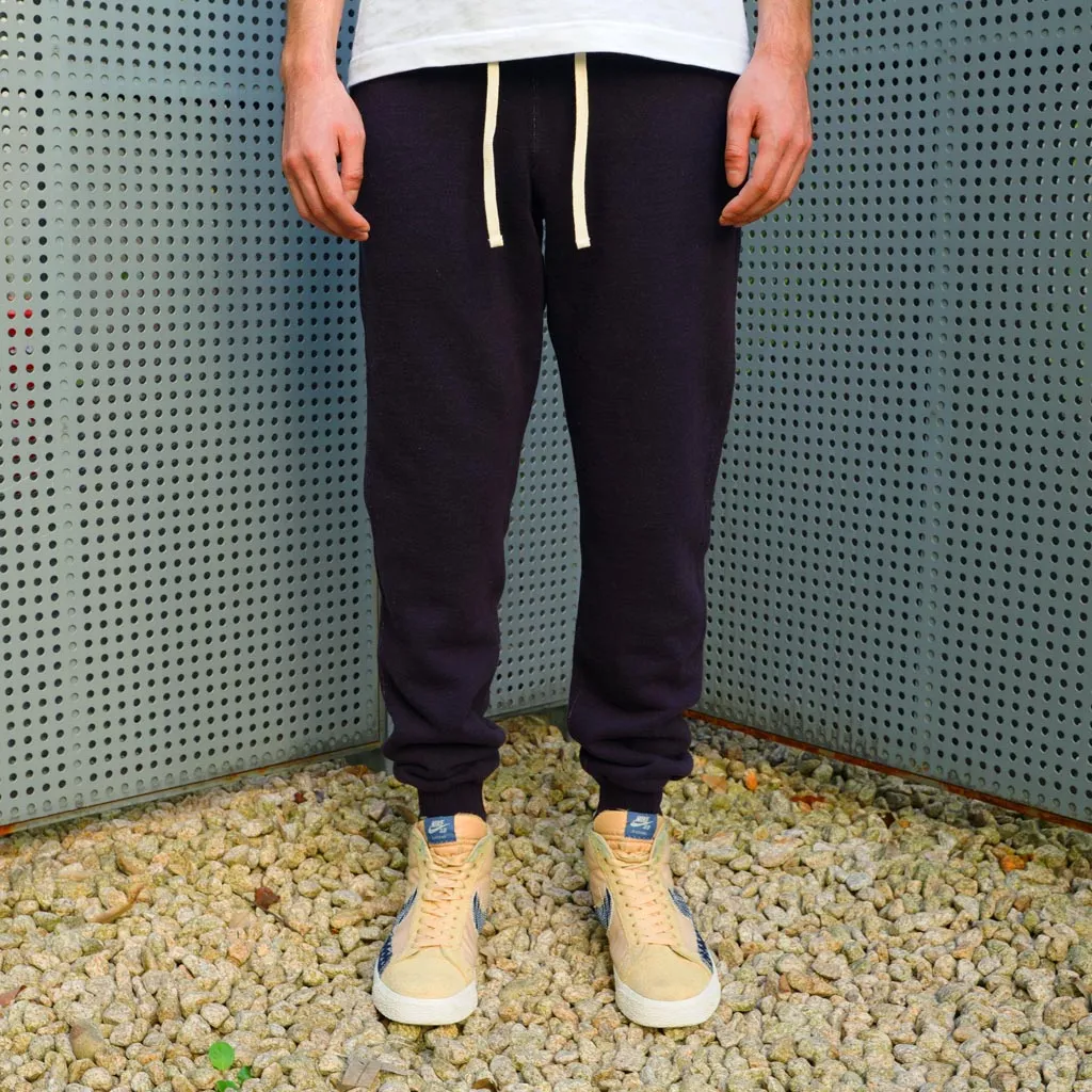 Fullcount Zimbabwean "Mother Cotton" Sweatpants (Navy) sold by Okayama Denim
