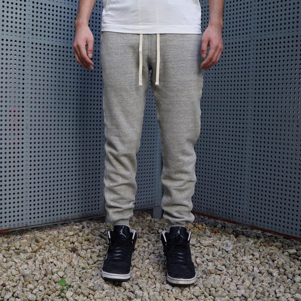 Fullcount Zimbabwean "Mother Cotton" Sweatpants (Heather Gray) sold by Okayama Denim