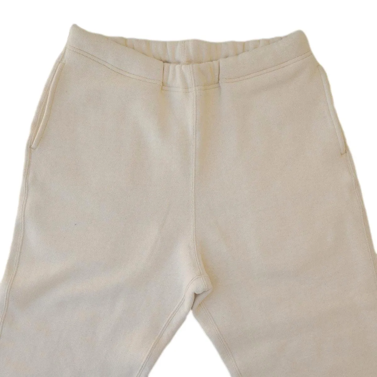 Fullcount Zimbabwean "Mother Cotton" Sweatpants (Ecru) sold by Okayama Denim product image thumbnail 5