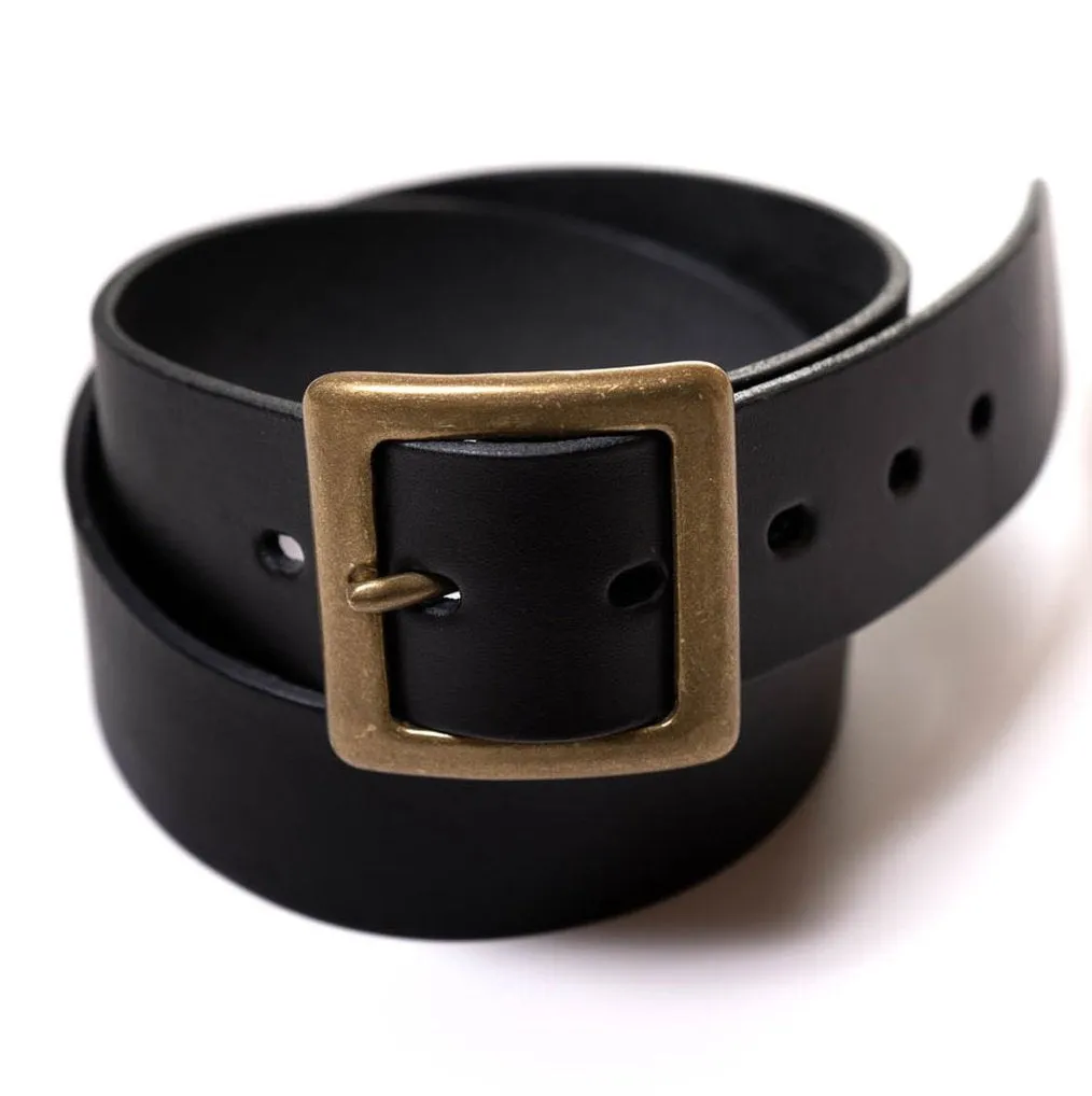 Big John 4mm Himeji Leather Belt sold by Okayama Denim product image thumbnail 2