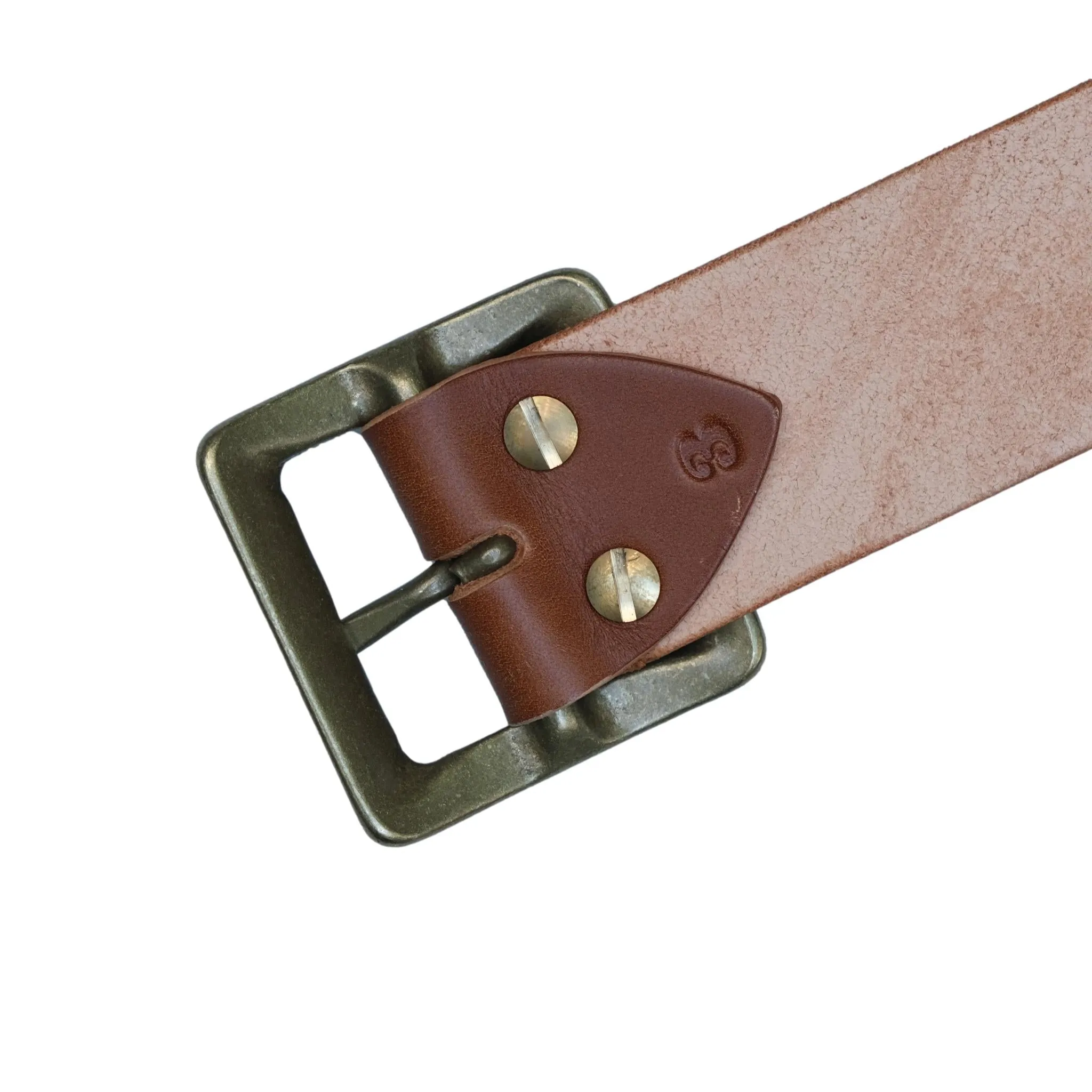 Big John 4mm Himeji Leather Belt sold by Okayama Denim product image thumbnail 5