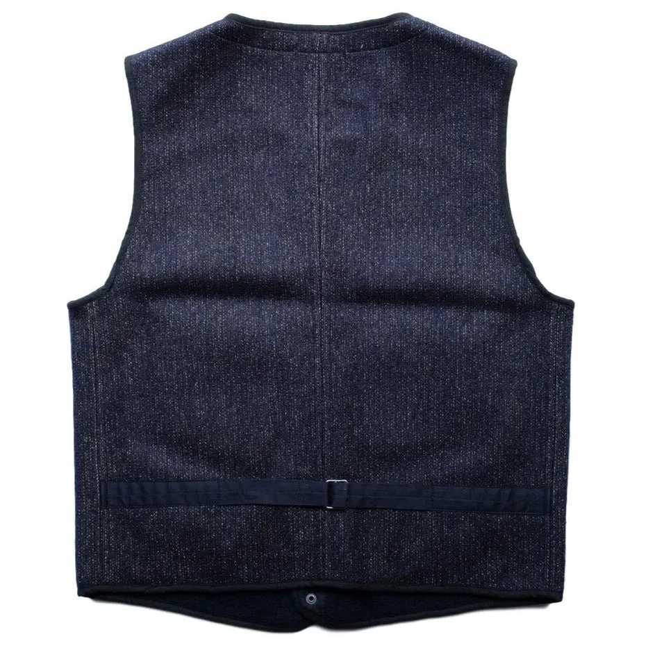 Brown's Beach Early Vest (Navy) sold by Okayama Denim product image thumbnail 2