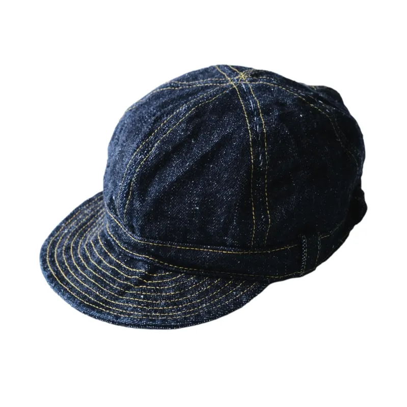 Samurai Jeans SJ201WC-3100VX 17oz. Denim Work Cap made by Samurai Jeans