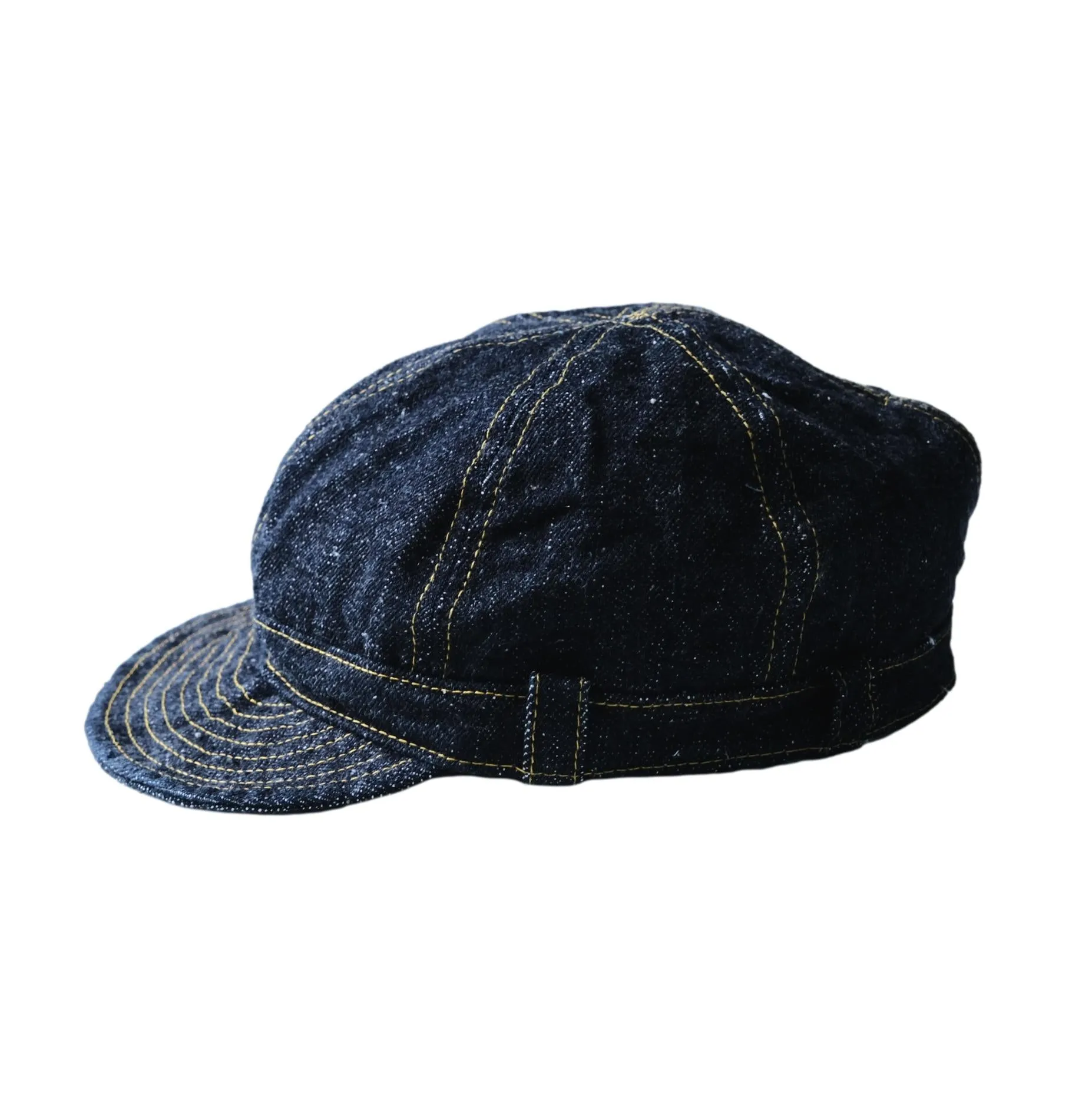 Samurai Jeans SJ201WC-3100VX 17oz. Denim Work Cap sold by Okayama Denim product image thumbnail 2