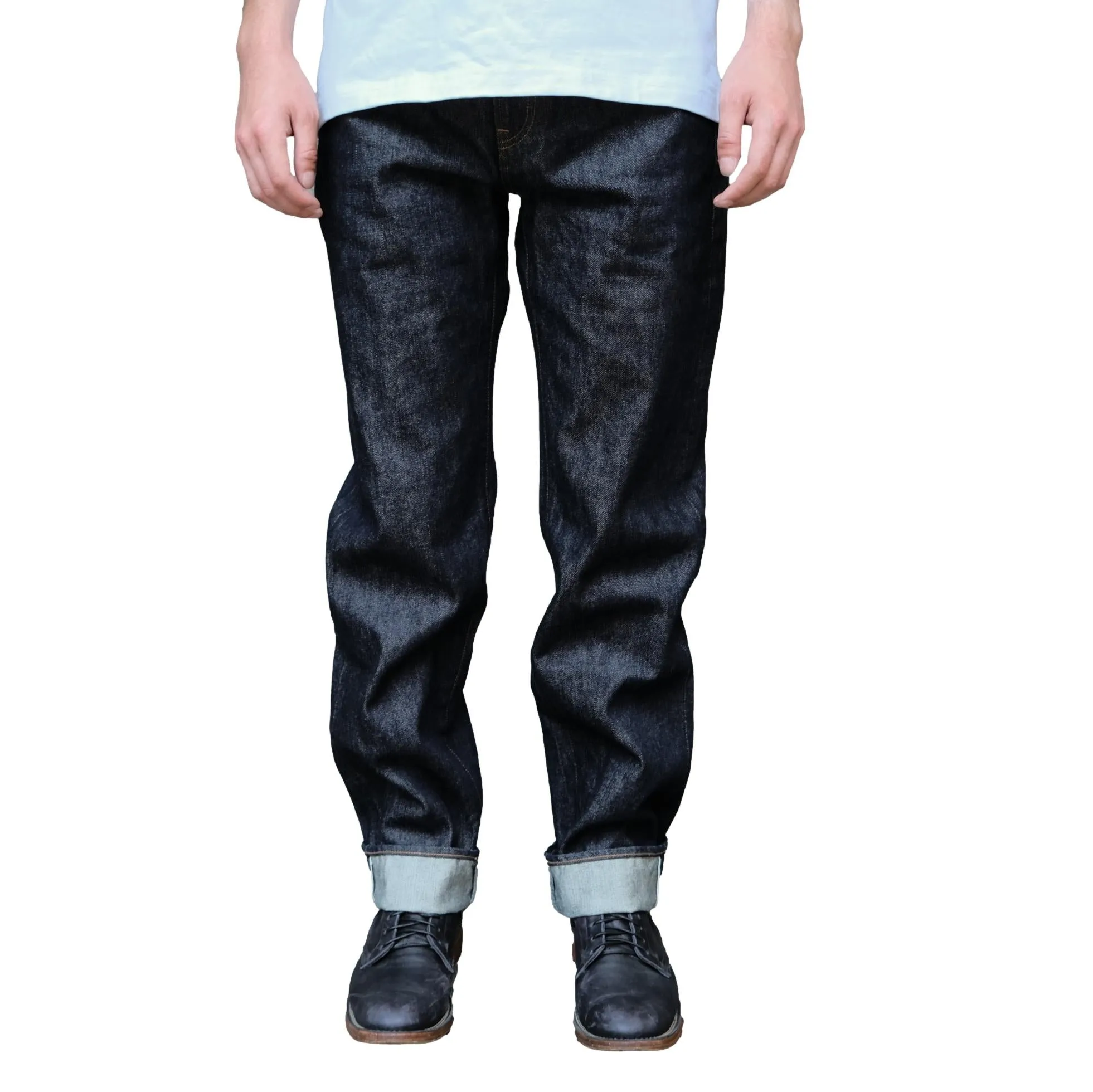 Japan Blue 14oz. Selvedge Jeans (Regular Straight) sold by Okayama Denim
