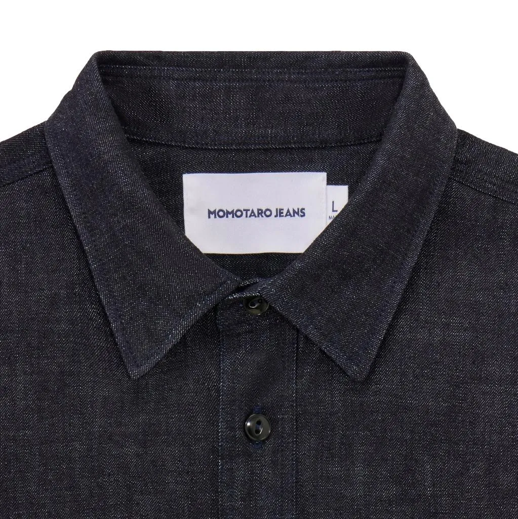 Momotaro 8oz. GTB Selvedge Denim Work Shirt sold by Okayama Denim product image thumbnail 5