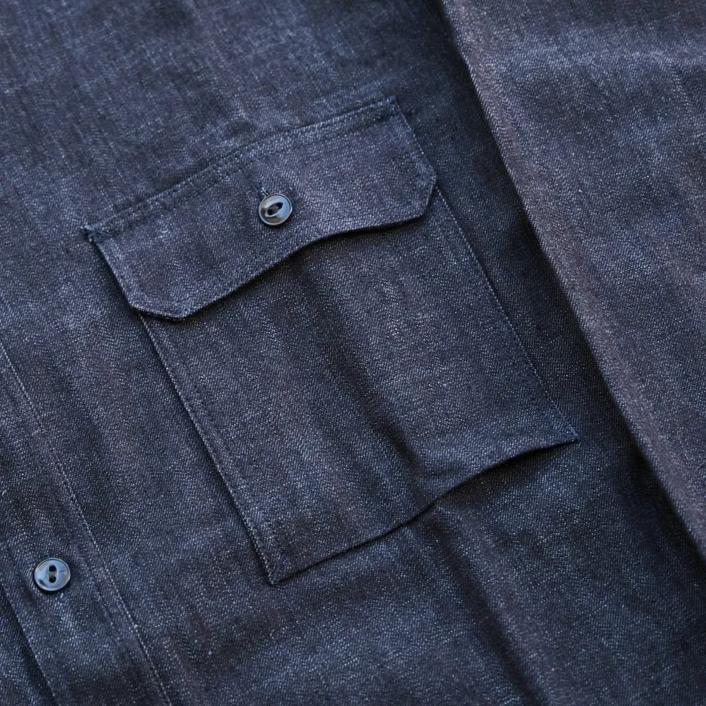 Momotaro 8oz. Selvedge Denim Work Shirt sold by Okayama Denim product image thumbnail 5