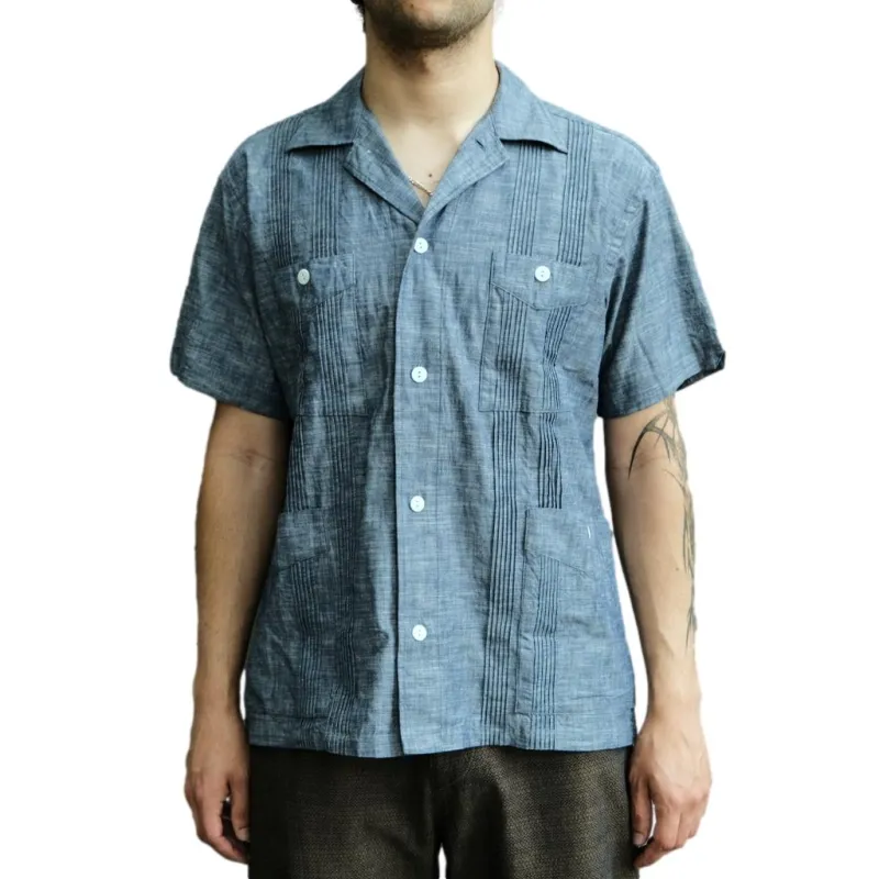 Soundman "Havana" Indigo Chambray Shirt made by Soundman